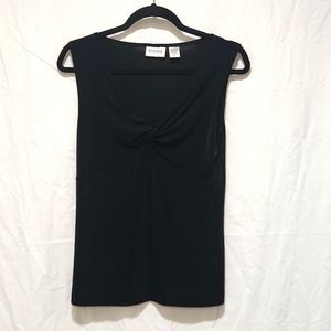 Women's Chicos Knot Front Sleevless Blouse